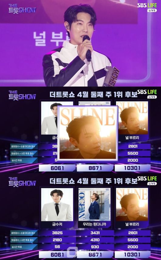 SBS Life ‘더 트롯쇼’ 캡처