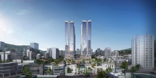 서면 써밋 더뉴 투시도 / 사진제공=대우건설