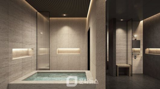 ‘써밋 프라니티’ 프라이빗 사우나 / 사진제공=대우건설