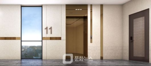 ‘써밋 프라니티’ 프라이빗 엘리베이터홀 및 세대전용 엘리베이터 특화 / 사진제공=대우건설