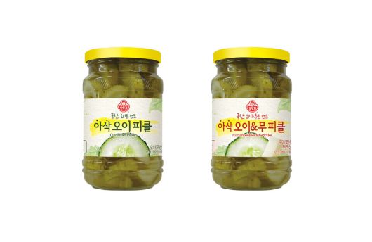 오뚜기 아삭피클 2종 시뮬컷 / 사진제공=오뚜기