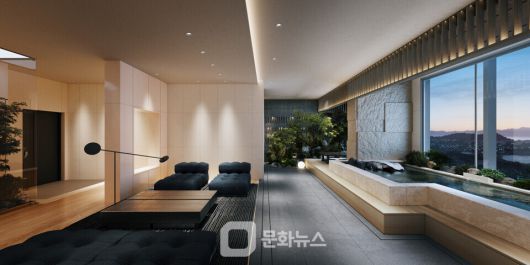 블랑써밋74 45층 오션뷰 워터게스트하우스 / 사진제공=대우건설