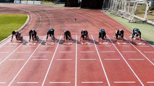 '뛰산2' 역대급 레이스 성사...'100m 한국 신기록' 김국영 vs '승부욕 화신' 이영표 / 사진=MBN ‘뛰어야 산다 시즌2’