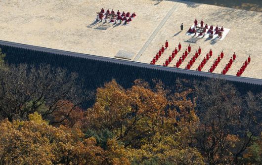 종묘 인근 재개발을 두고 여야가 대립을 이어가고 있는 가운데 2025년 11월 18일 서울 종로구 종묘 모습./연합뉴스