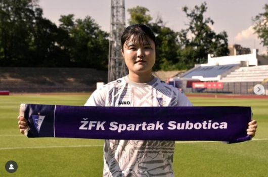 오스트레일리아 2부리그 수비아코AFC에서 뛰던 김소이 선수는 2025년 7월 세르비아 1부리그 ZFK 스파르타크로 이적했다. 이결스포츠에이전시 제공