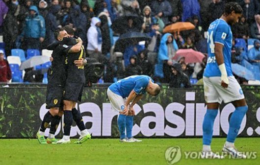 김민재 빠진 나폴리, 폼 제대로 빠졌다!