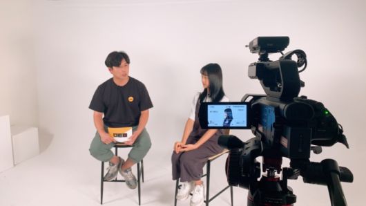 지난달 30일 서울 종로구 머니투데이에서 진행된 '노래하는 하람' 인터뷰 현장. /사진=조동휘 기자