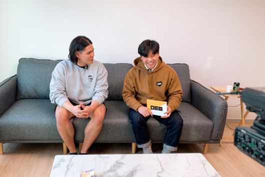 지난달 29일 인천 연수구 송도에서 진행된 '미라클TV' 인터뷰 현장. /사진=조동휘 기자