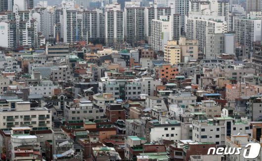 서울 광진구 자양동 일대 빌라 및 다세대 주택 밀집 지역. 2020.12.2/사진제공=뉴스1