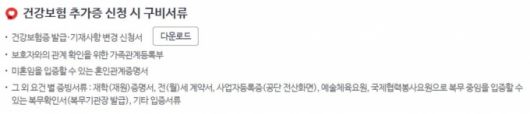 /사진제공= 국민건강보험 사이트 캡처