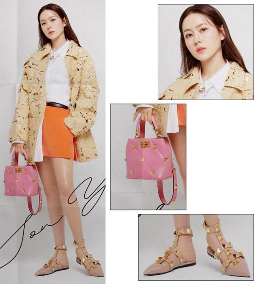 배우 손예진, 발렌티노 2021 S/S 컬렉션/사진=발렌티노(Valentino)