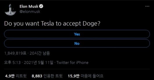 /사진=일론 머스크 CEO 트위터
