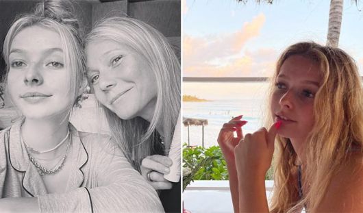 할리우드 배우 기네스 펠트로와 딸 애플 마틴/사진=기네스 펠트로 인스타그램