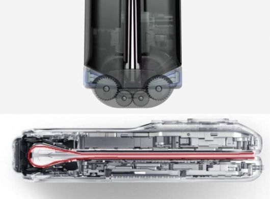 (위에서부터) 삼성전자 폴더블폰과 오포 파인드 엔의 단면구조./사진=각 사