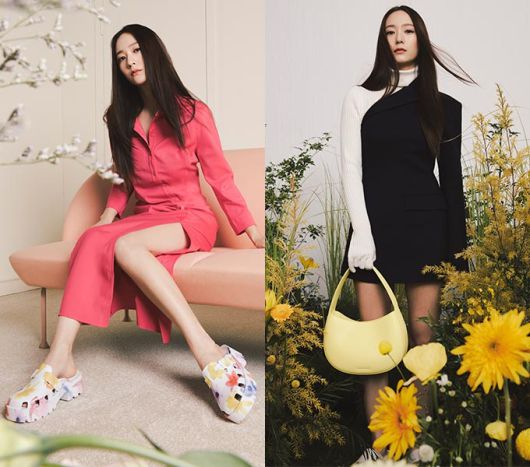 가수 겸 배우 크리스탈(정수정)/사진제공=찰스앤키스(CHARLES & KEITH)