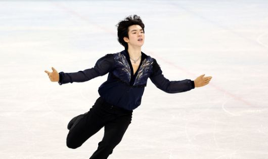 한국 남자 피겨스케이팅의 간판 차준환이 10일 중국 베이징 캐피털 실내경기장에서 열린 2022 베이징 동계올림픽 피겨스케이팅 남자 싱글 프리스케이팅 경기에서 오페라 '투란도트' 음악에 맞춰 연기를 펼치고 있다.차준환은 이날 2022 베이징 동계올림픽 프리에서 182.87점을 받으며 총점 282.38점으로 한국 남자 피겨 사상 올림픽 최고 성적인 5위를 기록했다. /사진=뉴스1