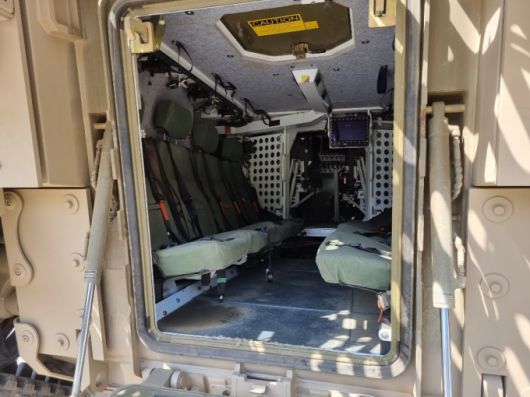 레드백 내부/사진=최민경 기자