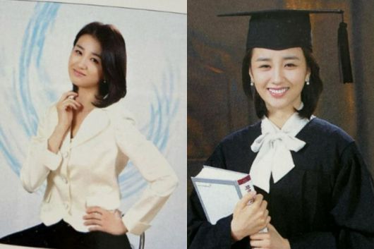 배우 박하선 졸업사진 /사진=박하선 인스타그램 캡처