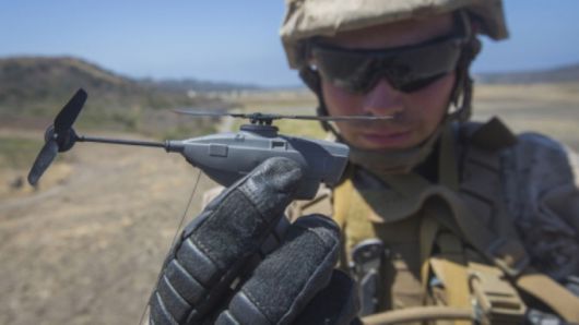 미국 블랙 호넷(Black Hornet)이 개발한 미니 드론. / 사진=Defence24