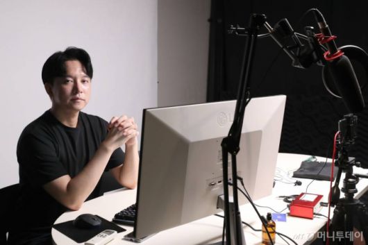 유튜버 '신사임당' 주언규씨 /사진=이기범 기자 leekb@