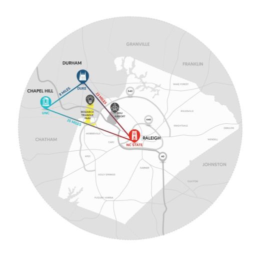 RTP가 조성된 위치도/자료=RTF