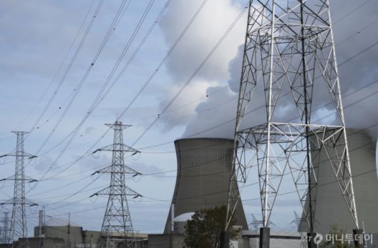 벨기에 도벨의 원자력발전소 /AP=뉴시스