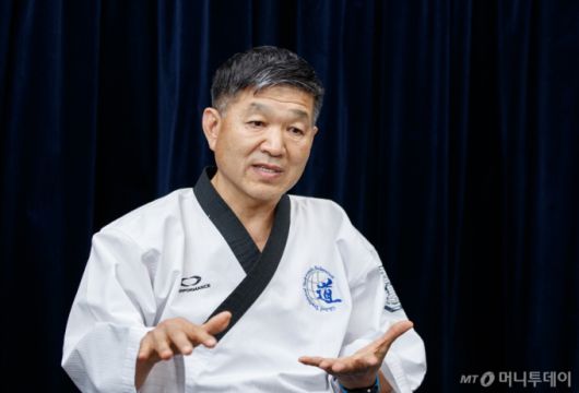 준 리(한국명 이준혁) 글로벌태권도연맹 회장 인터뷰 /사진=이기범 기자 leekb@