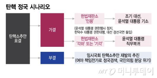 탄핵 정국 시나리오/그래픽=이지혜