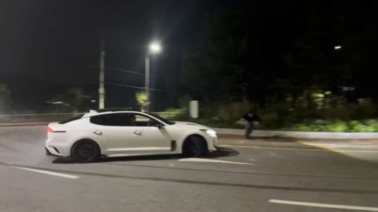 심야에 경기 용인시 에버랜드 일대에서 난폭운전을 한 20대 남성들이 무더기로 검찰에 넘겨졌다./사진=뉴스1(경기남부경찰청 제공)