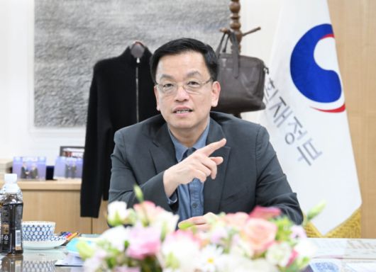 최상목 부총리 겸 기획재정부 장관이 26일 정부세종청사에서 열린 '4개 외청장(국세.관세.조달.통계청) 간담회'에서 발언하고 있다./사진제공=기재부