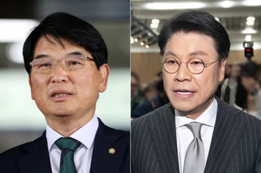 박완주 전 더불어민주당 의원(왼쪽)과 장제원 전 국민의힘 의원./사진=뉴스1