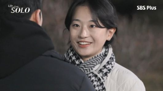 현숙이 상철을 선택했다. /사진=SBSPlus·ENA '나는 솔로' 캡처