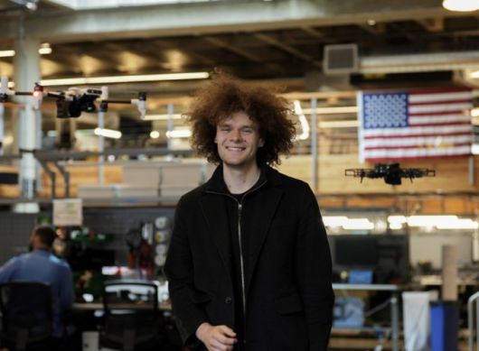 스타트업 블링크(Brinc)는 미 경찰국이 가장 애용하는 드론 개발업체라는 평가를 받는다. 사진은 블레이크 레스닉 블링크 CEO./사진=블링크