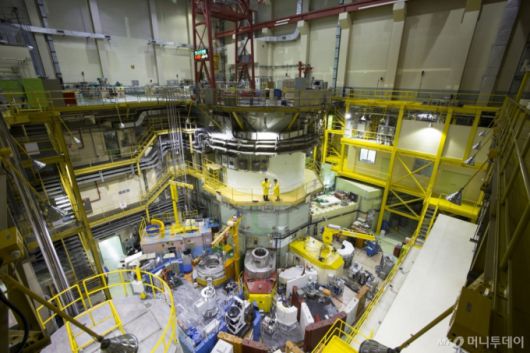한국원자력연구원이 개발한 국내 유일의 연구용 원자로 '하나로'./사진제공=한국원자력연구원