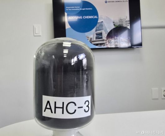 지난 15일 대전 애경종합기술원 HC(하드카본)프로젝트팀./사진=김도균 기자