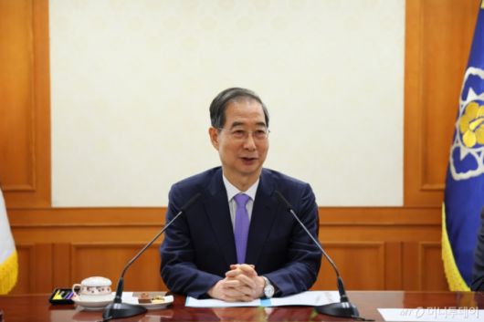 한덕수 대통령 권한대행 국무총리는 29일 정부서울청사에서 강금구 신임 주아제르바이잔 대사 등 7명에게 신임장을 수여했다. (총리실 제공. 재판매 및 DB 금지) 2025.4.29/사진=뉴스1 /사진=(서울=뉴스1)