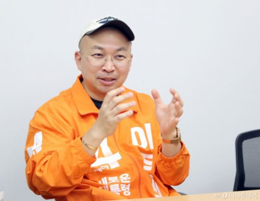 조용민 개혁신당 공동선대위원장  인터뷰 /사진=이기범 기자 leekb@