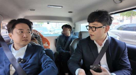 이준석 개혁신당 대선 후보가 25일 머니투데이 더300[the300]과 인터뷰에 응하고 있다. /사진=박소연 기자