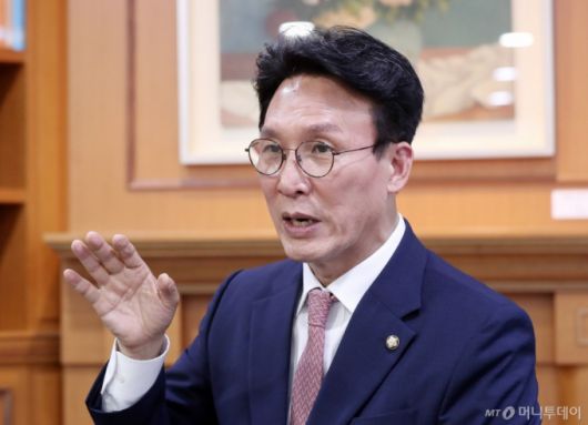 김민석 더불어민주당 상임공동선대위원장 인터뷰 /사진=김창현 기자 chmt@