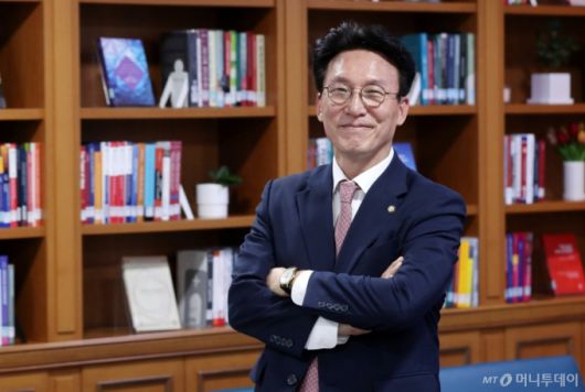 김민석 더불어민주당 상임공동선대위원장 인터뷰 /사진=김창현 기자 chmt@