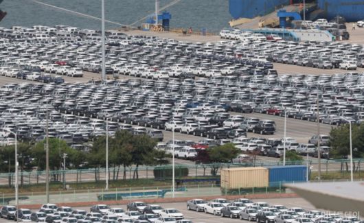 경기 평택시 포승읍 평택항 자동차전용부두. /사진=뉴스1 /사진=(평택=뉴스1) 김영운 기자