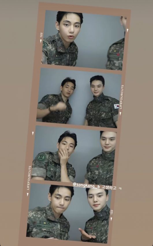 /사진=뷔 인스타그