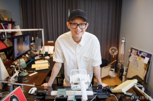 조석 작가 인터뷰 /사진=이기범 기자 leekb@