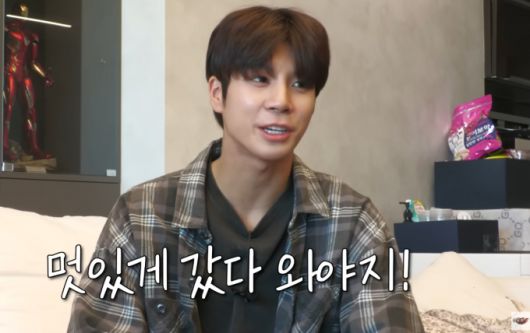 가수 정동원이 해병대 수색대에 입대하고 싶다는 바람을 내비쳤다. /사진=유튜브 영상 갈무리