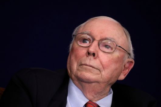 찰리 멍거 버크셔 해서웨이 부회장/로이터=뉴스1