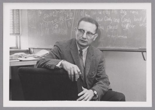 미국 최초로 노벨경제학상을 수상한 폴 사무엘슨/사진=MIT 박물관 홈페이지