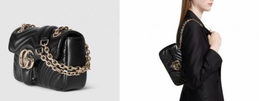 구찌 공식 홈페이지에서 판매되고 있는 가방들. 위와 같은 디자인의 가방이 약 2860달러(약 390만원)부터 1400달러(약 190만원)까지 판매되고 있다. / 사진=구찌