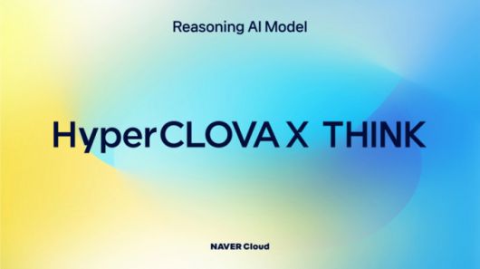 네이버(NAVER)가 추론(reasoning) 능력을 강화한 생성형 AI(인공지능) 'HyperCLOVA X THINK(하이퍼클로바X 씽크)' 개발을 완료하고, 모델의 설계와 성능 등 세부 정보를 소개하는 테크니컬 리포트를 30일 발표했다./사진제공=네이버