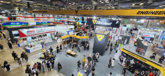 9일 경기 고양시 킨텍스에서 열린 스마트 안전보건박람회 현장