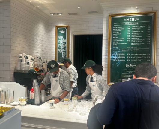 맨해튼의 랄프로렌 커피/사진=이창명 기자